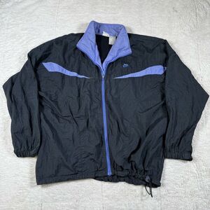 Vintage 90s Nike Windbreaker Athletic Zip Up Jacket